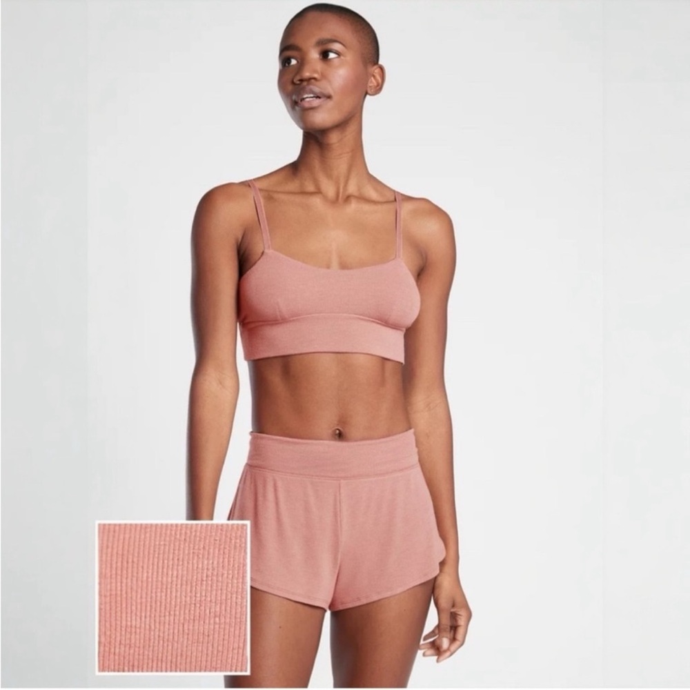 NEW Athleta Well Rested Rib Sleep Short women’s - Picture 1 of 6